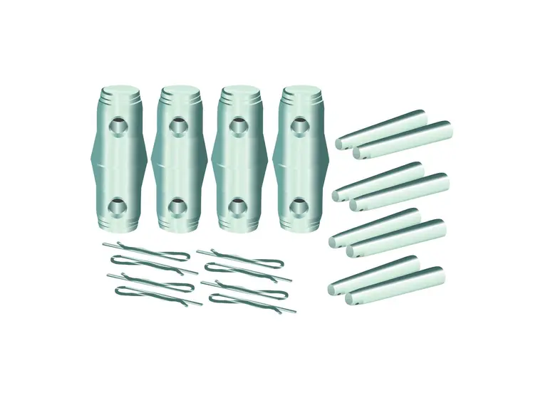 ALUTRUSS QUADLOCK set connecting cone/pivot/pin 